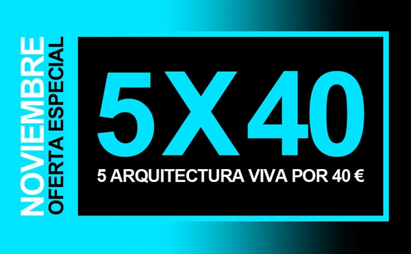 5 Arquitectura Viva por 40 euros