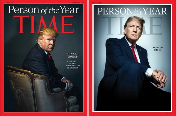 Trump, Time’s Person of the Year for second time