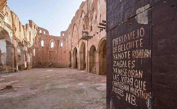 Alerta internacional para salvar el viejo Belchite