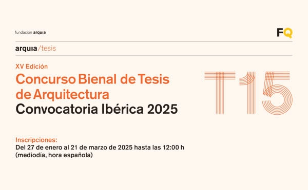 Concurso Bienal de Tesis de Arquitectura