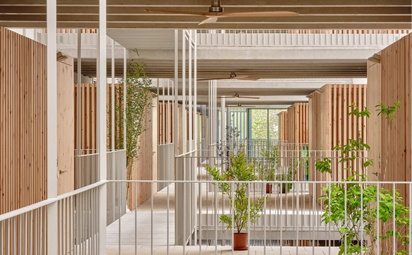 140 social housing units in Barcelona