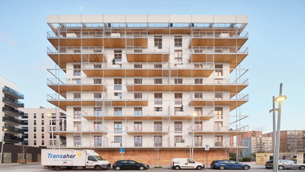 40 viviendas sociales en Verneda i La Pau, Barcelona