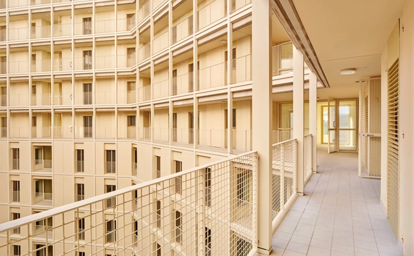 Viviendas sociales en la Illa Glòries de Barcelona