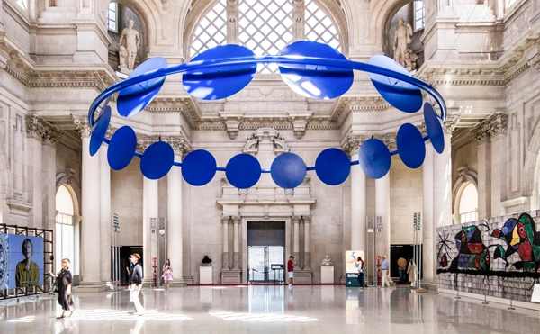Crown of Eyes at MNAC, Barcelona