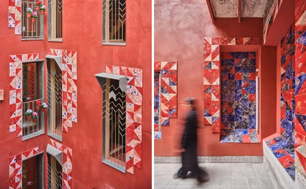 Viviendas sociales Lady Raval en Barcelona