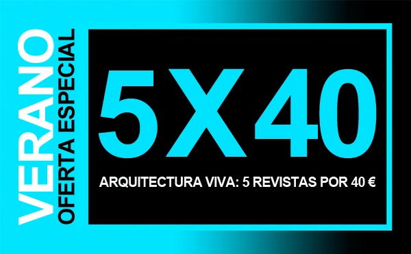 5 Arquitectura Viva magazines for 40 euros