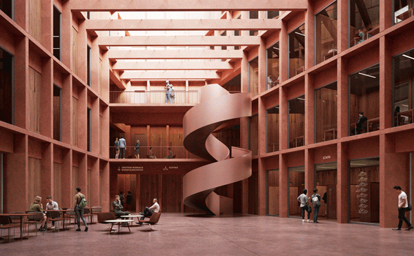 Edificio Health Tech Synergy Hub en Wroclaw