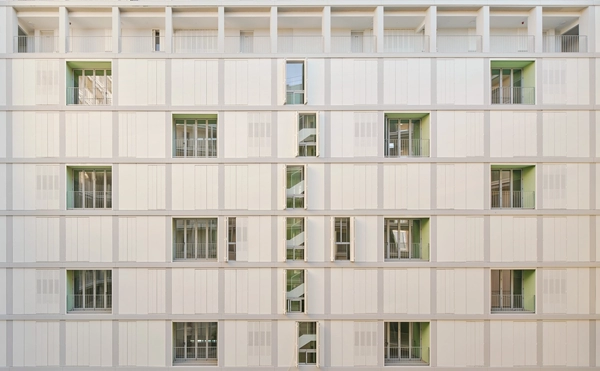 60 social housing units: Building D at Illa Glòries in Barcelona