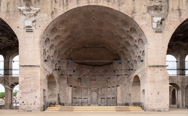 Reinvigoration of Basílica di Massenzio in Rome