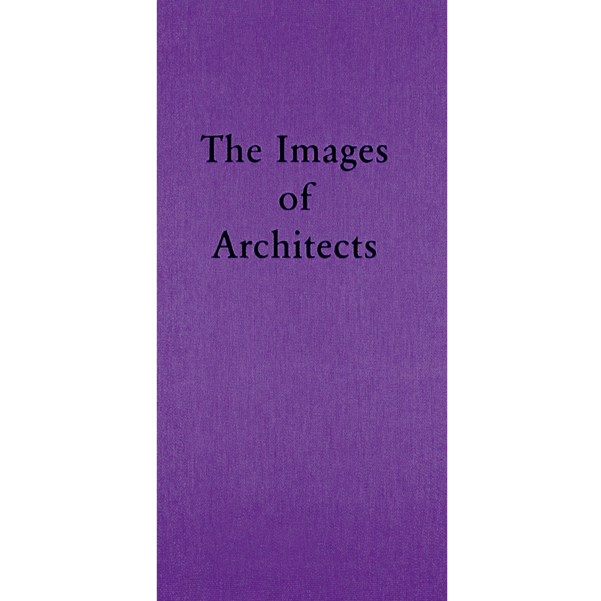 The Images of Architects