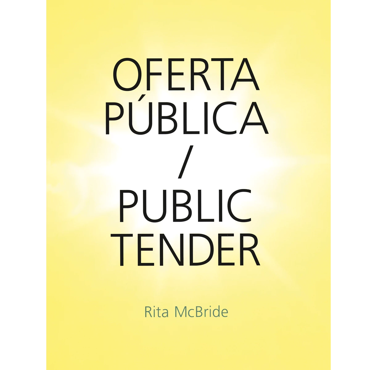 Oferta pública / Public Tender