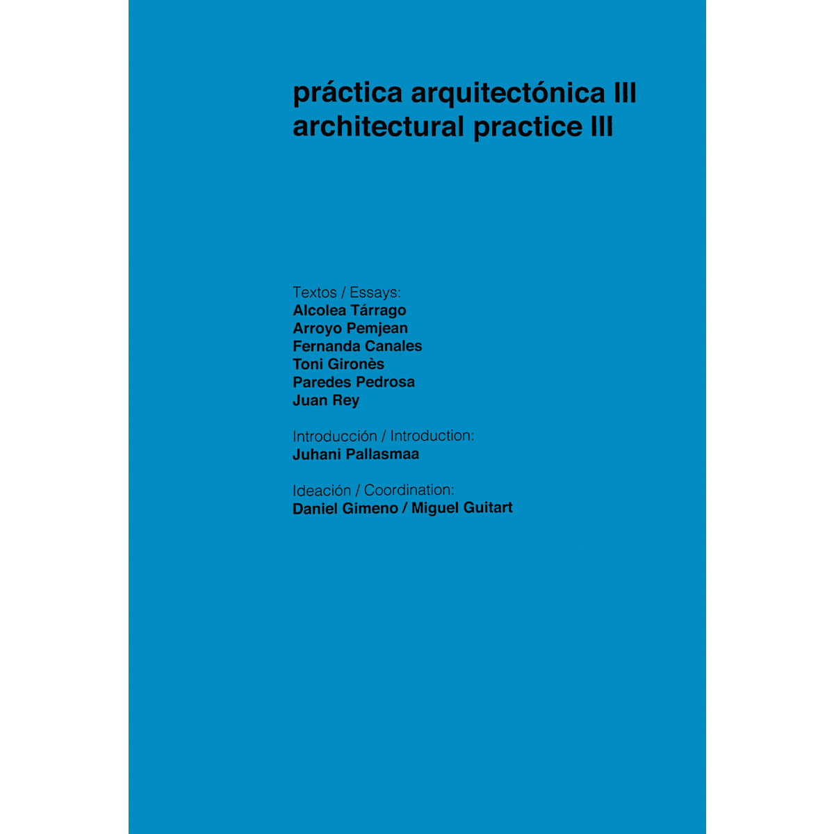 Práctica arquitectónica III