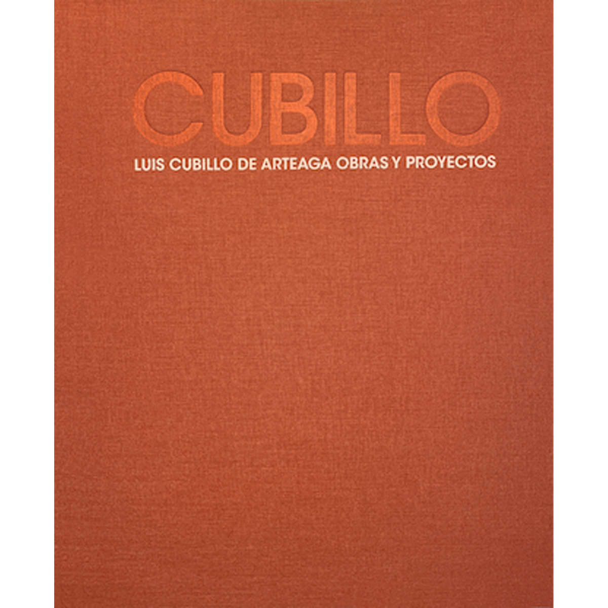 Luis Cubillo. Obras y proyectos