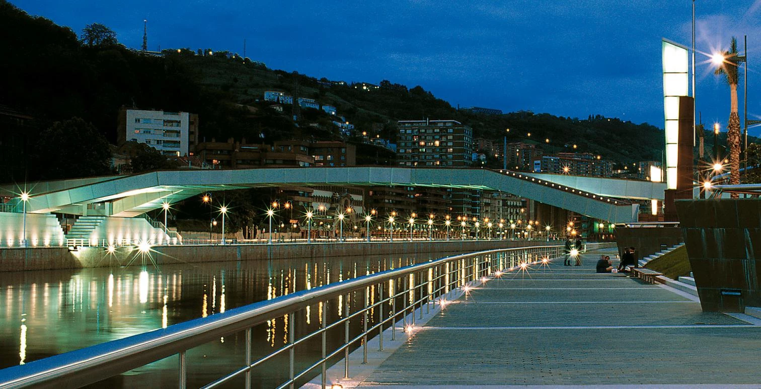 Pasarela en Abandoibarra, Bilbao