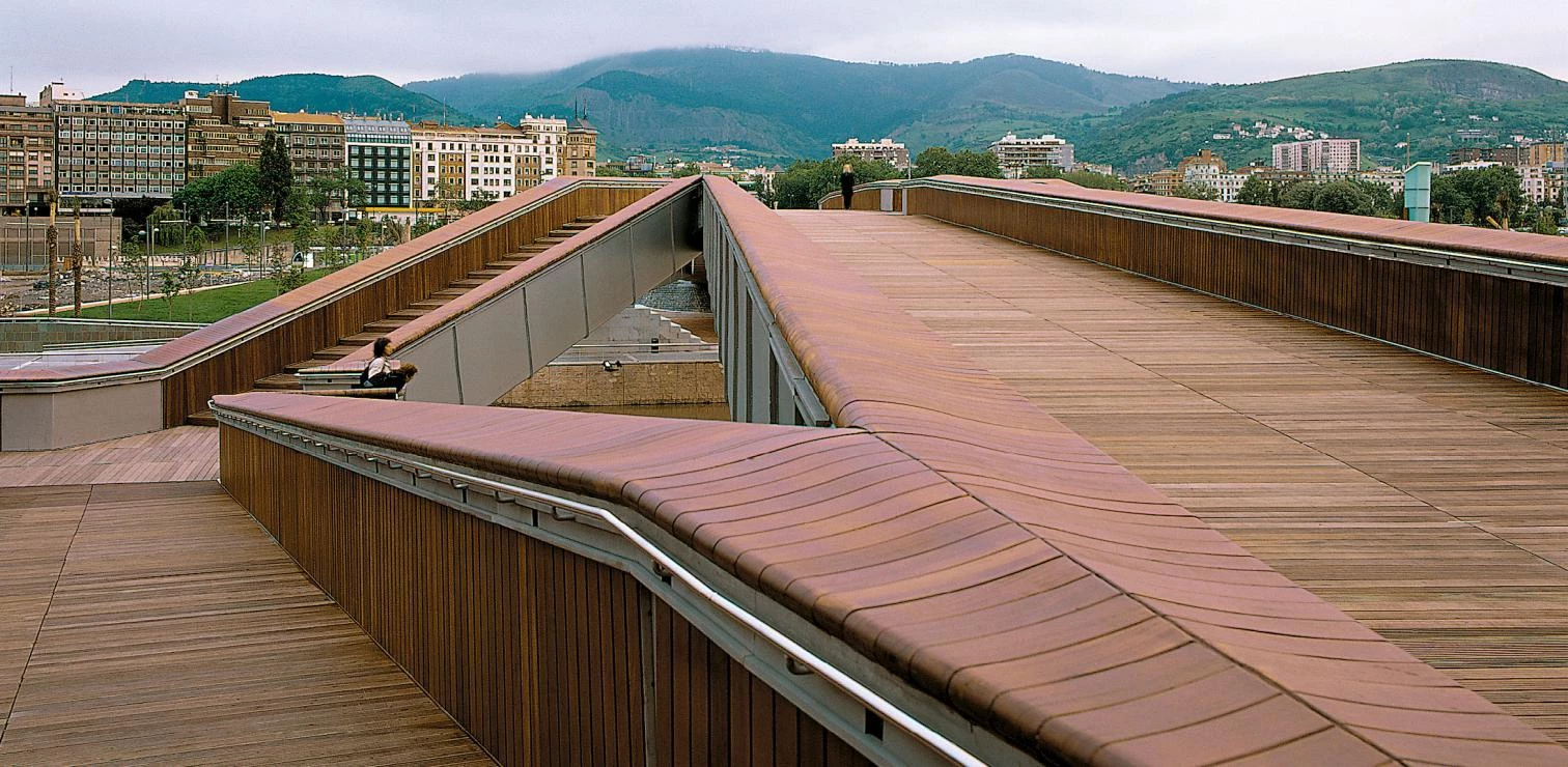Pasarela en Abandoibarra, Bilbao