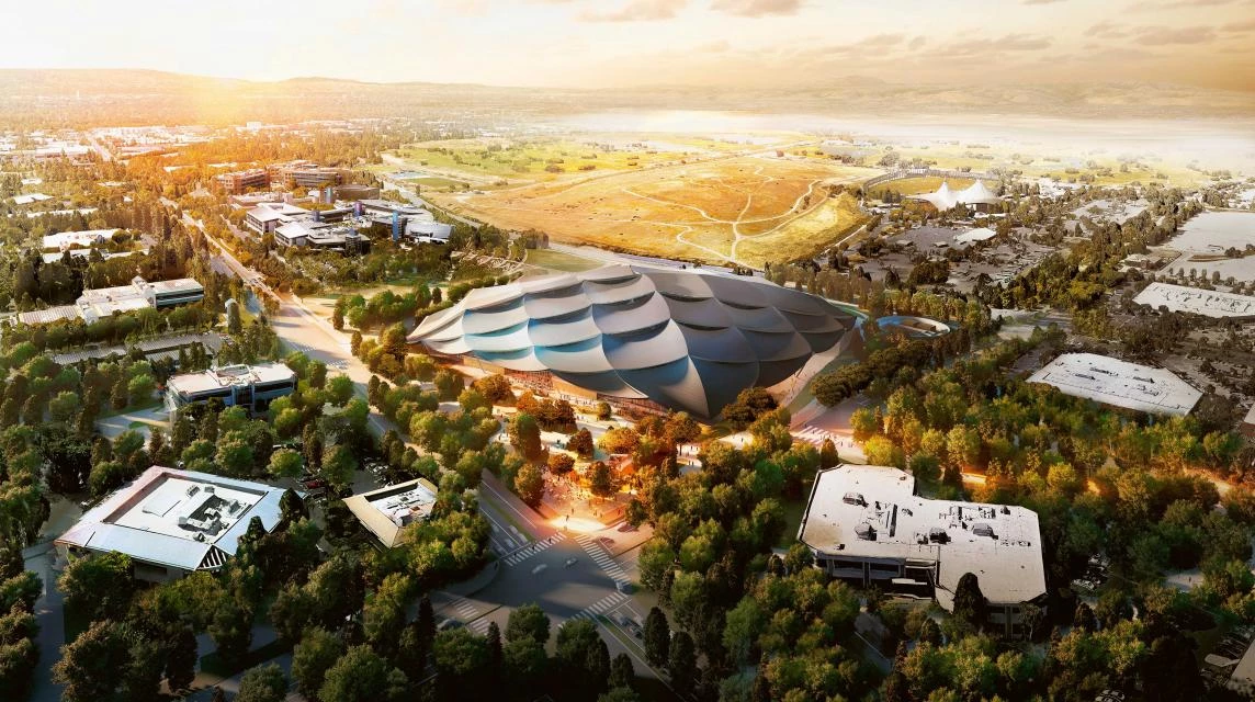 Campus Google Mountain View, California (project stage) - BIG Bjarke ...