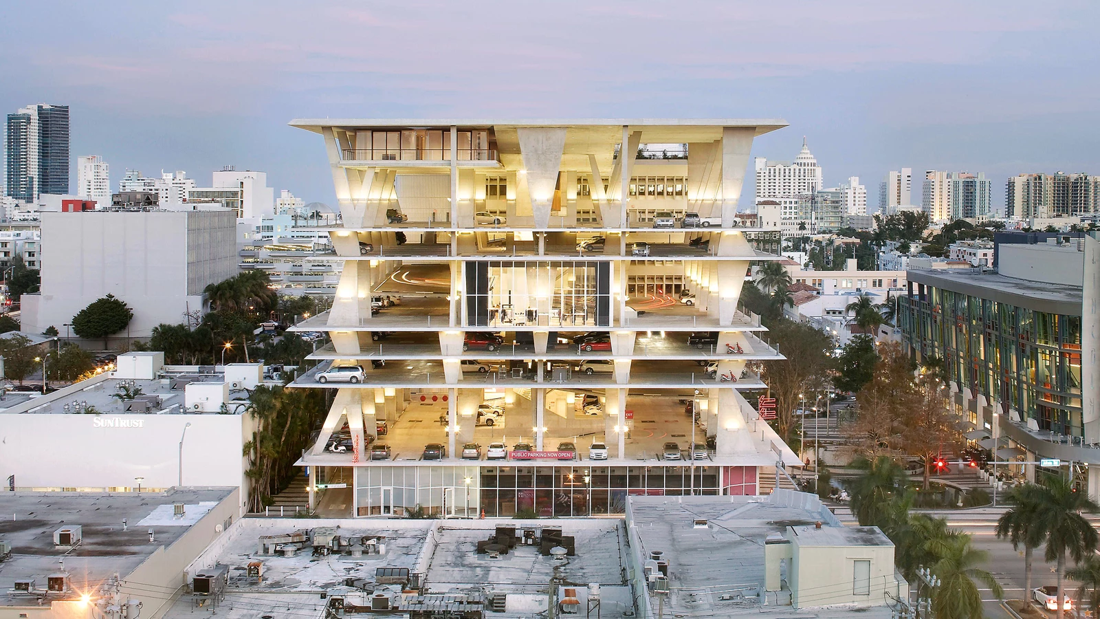 A Miami Beach Parking Lot, Designed by Herzog and de Meuron - The