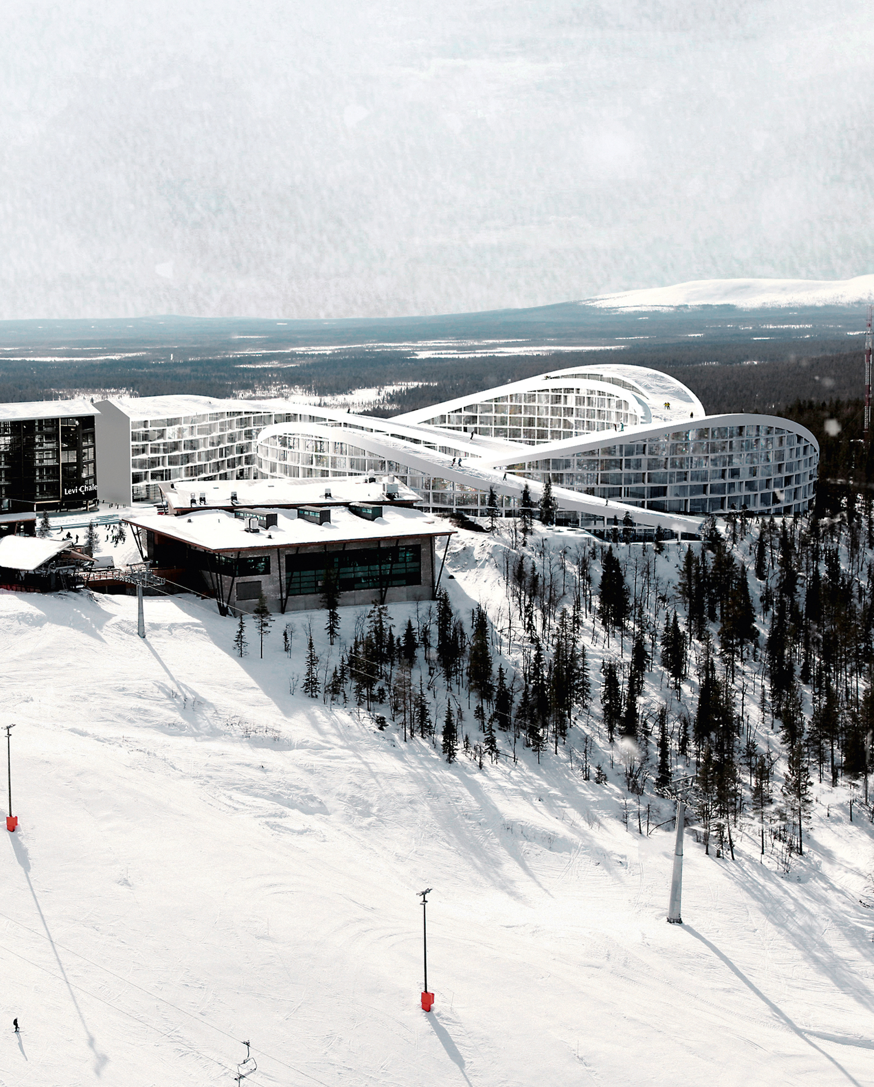 Koutalaki Ski Village, Levi - Bjarke Ingels BIG Bjarke | Arquitectura Viva