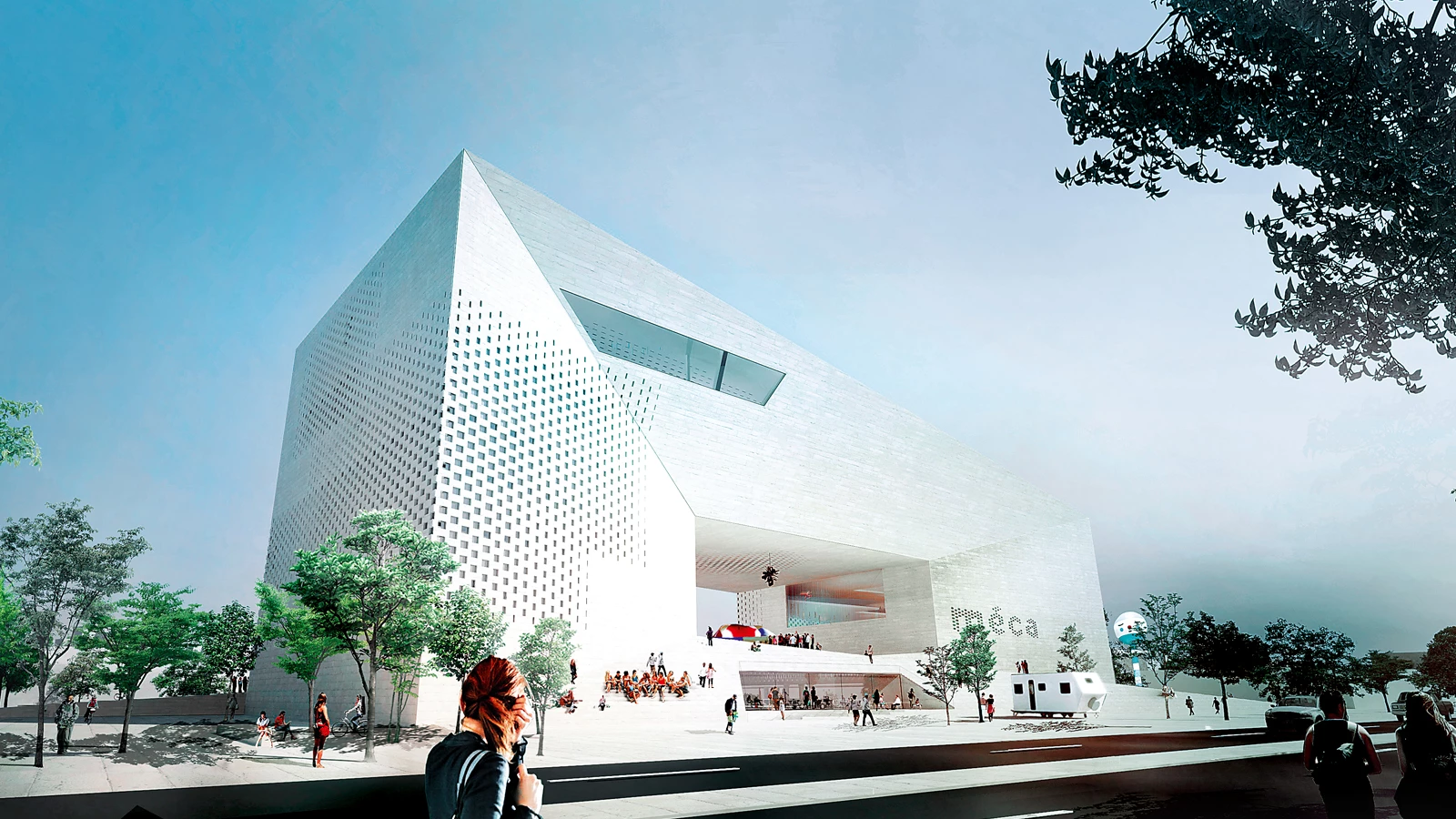 M CA Cultural Center in Bordeaux BIG Bjarke Ingels Group FREAKS