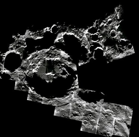 Estudio sobre asentamientos en la Luna