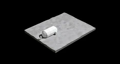 Estudio sobre asentamientos en la Luna