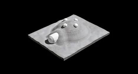 Estudio sobre asentamientos en la Luna