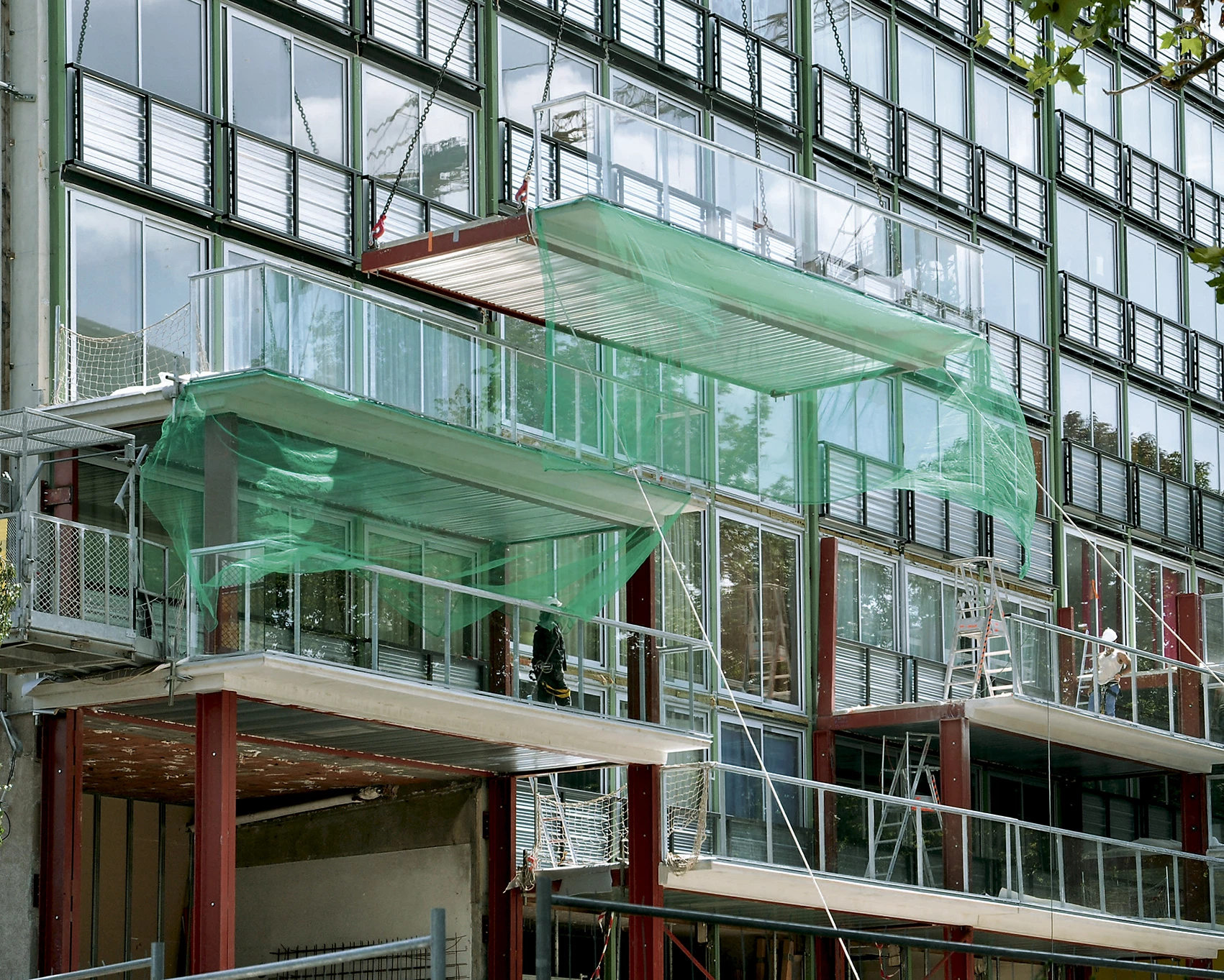 Transformación de la torre Bois-le-Prêtre, París