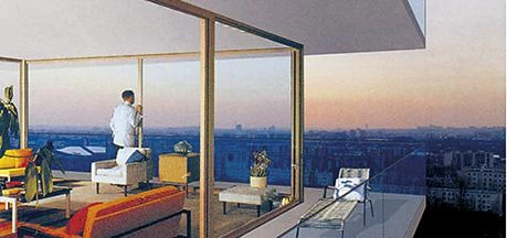 Transformación de la torre Bois-le-Prêtre, París