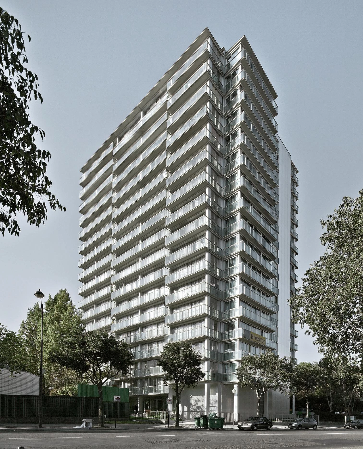 Transformación de la torre Bois-le-Prêtre, París