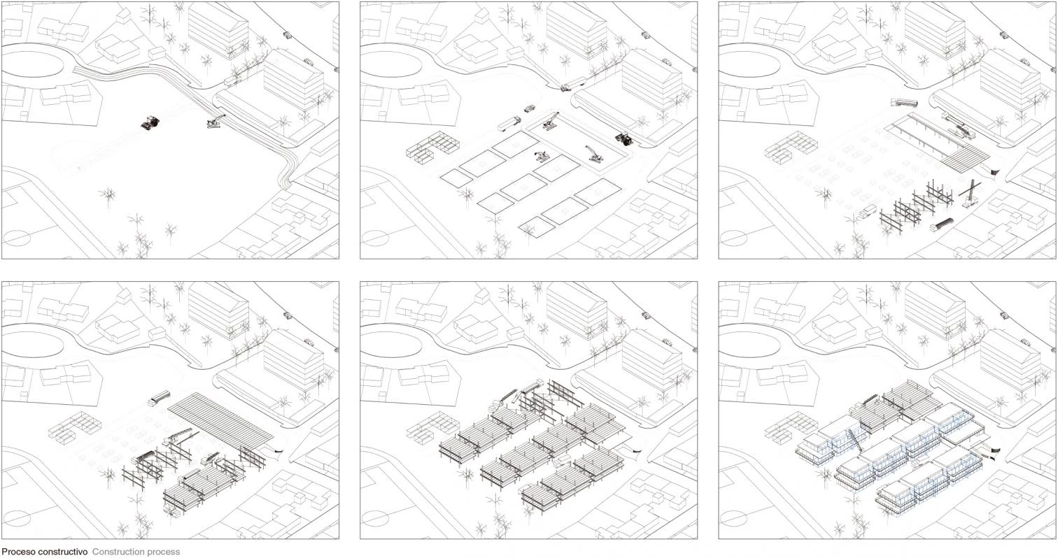 53 unidades de vivienda, Saint-Nazaire