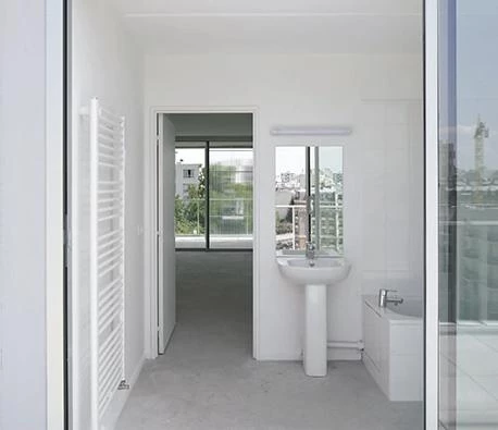 Vivienda social y residencia de estudiantes, París