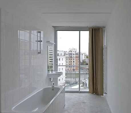 Vivienda social y residencia de estudiantes, París