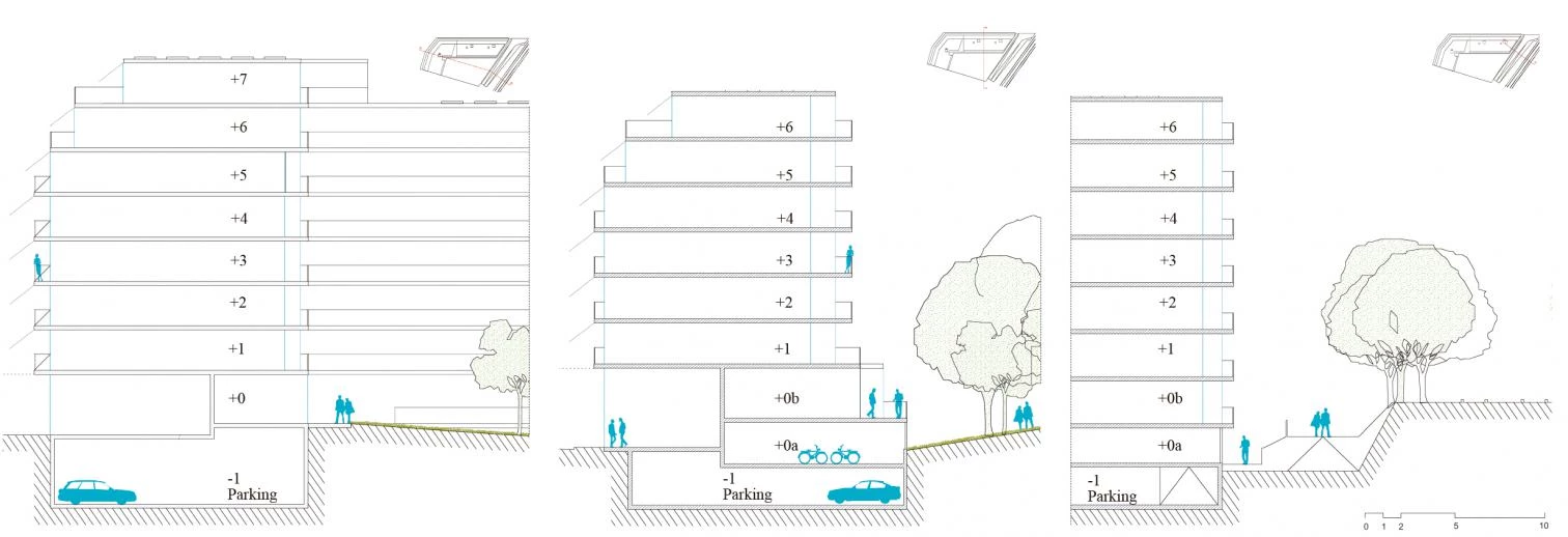 Vivienda social y residencia de estudiantes, París