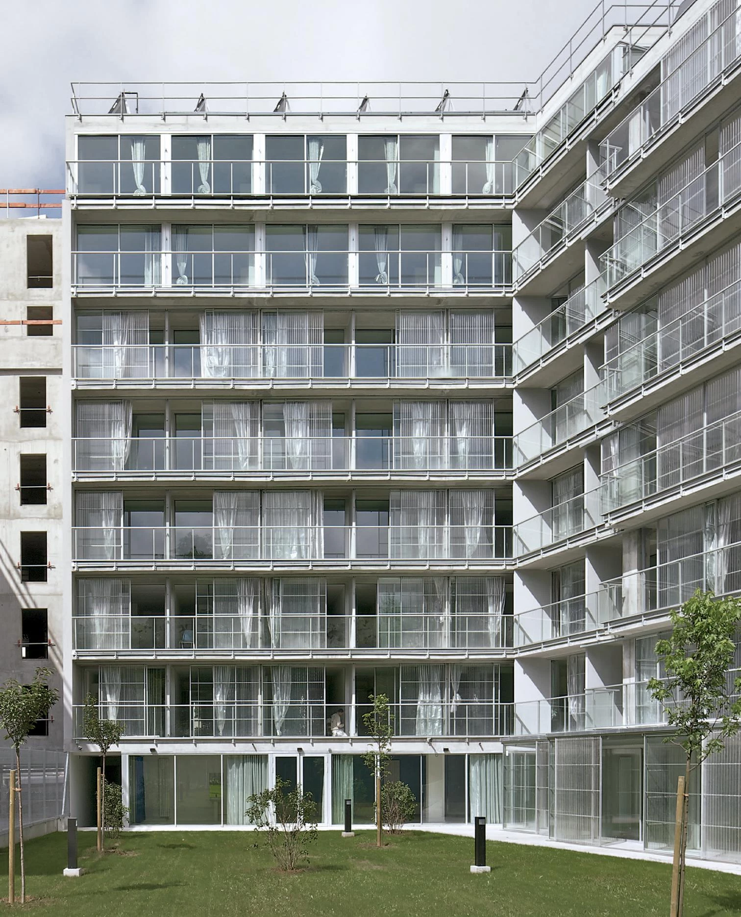 Vivienda social y residencia de estudiantes, París