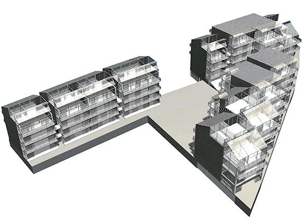 59 viviendas en Neppert Gardens, Mulhouse