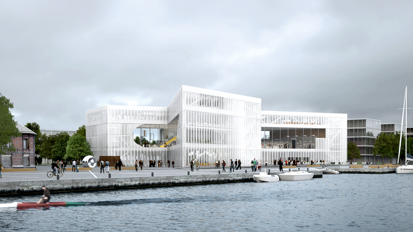 sad Counsel Temperate Alexis de Tocqueville Library, Caen (project stage) - OMA - Office for  Metropolitan Architecture | Arquitectura Viva