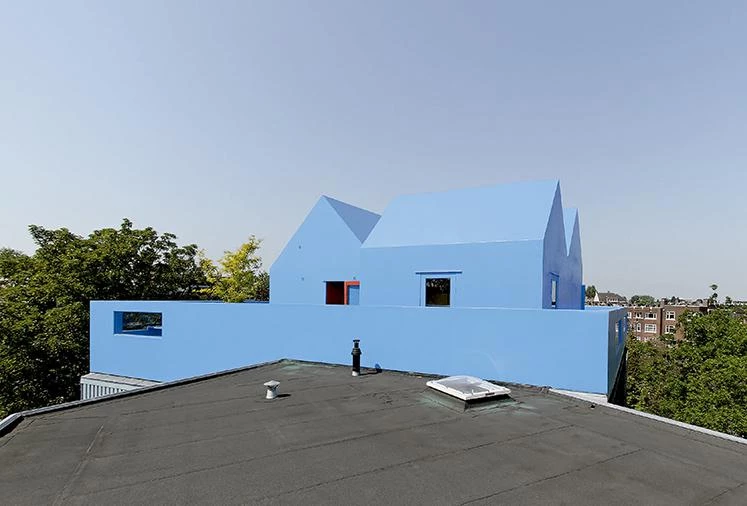 Ático Didden Village, Rotterdam (Países Bajos)