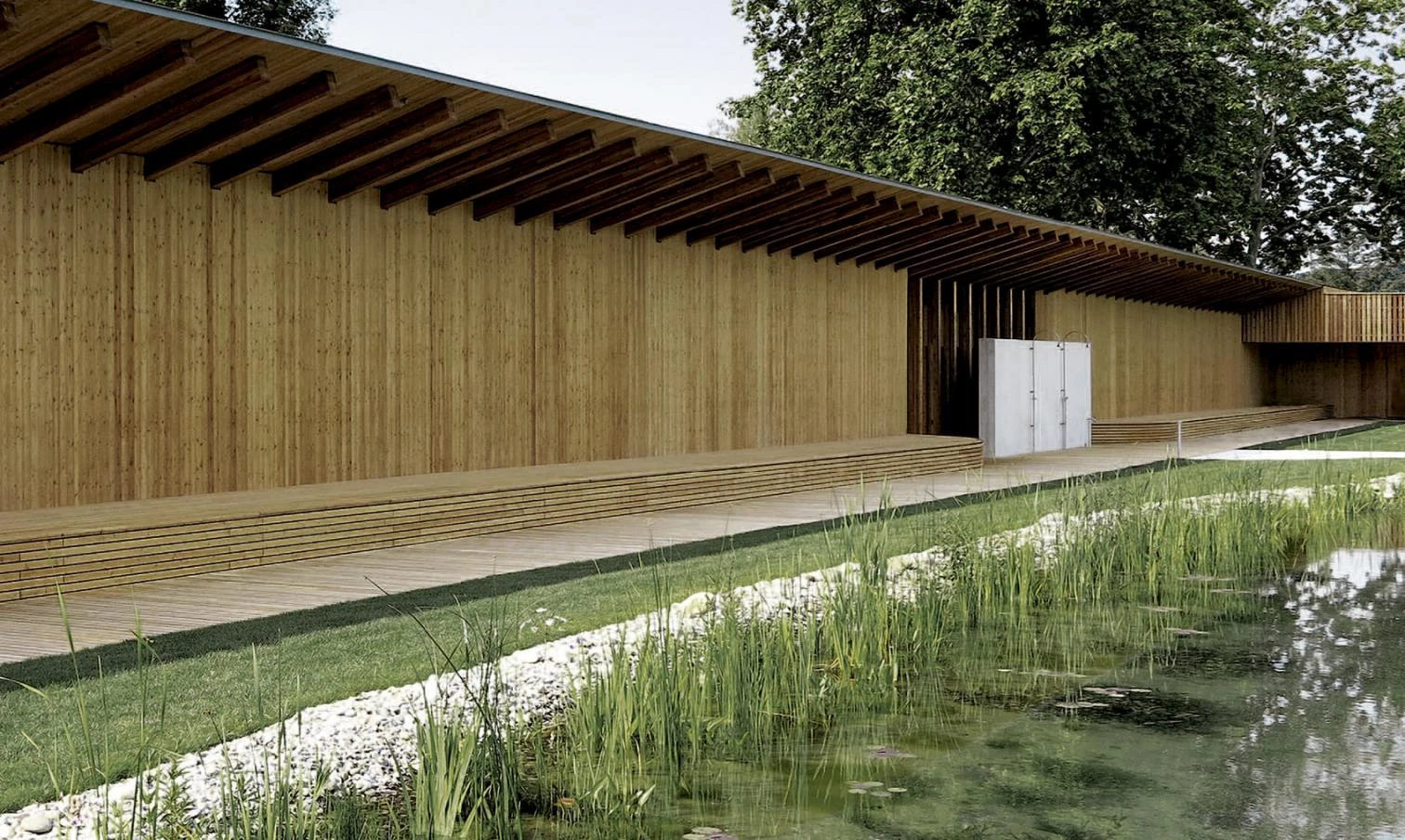 Piscina Naturbad, Riehen (Suiza)
