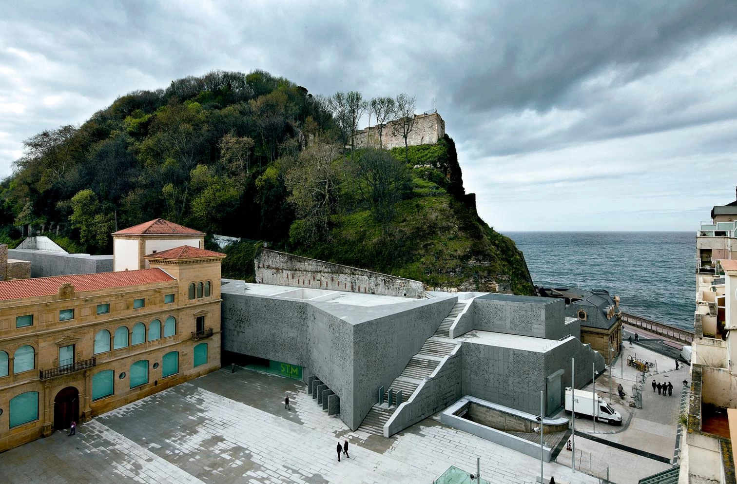 Museo San Telmo: en el límite urbano, San Sebastián
