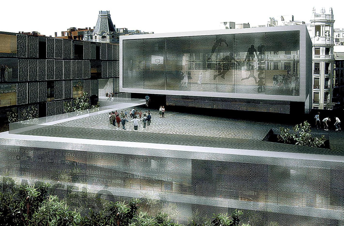 Área Barceló: densidad e hibridación, Madrid
