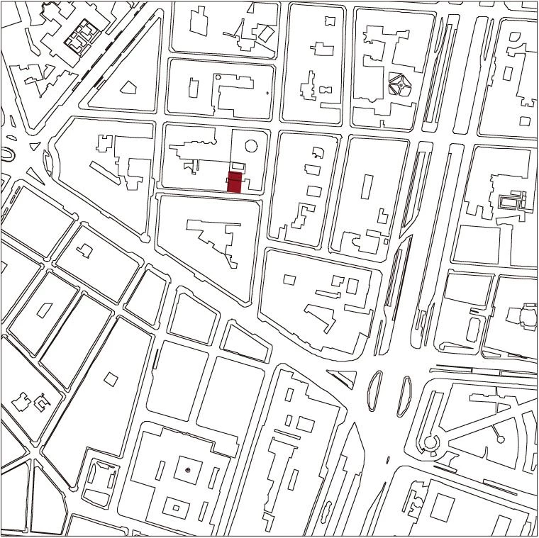 Pabellón residencial en la calle Orfila, Madrid