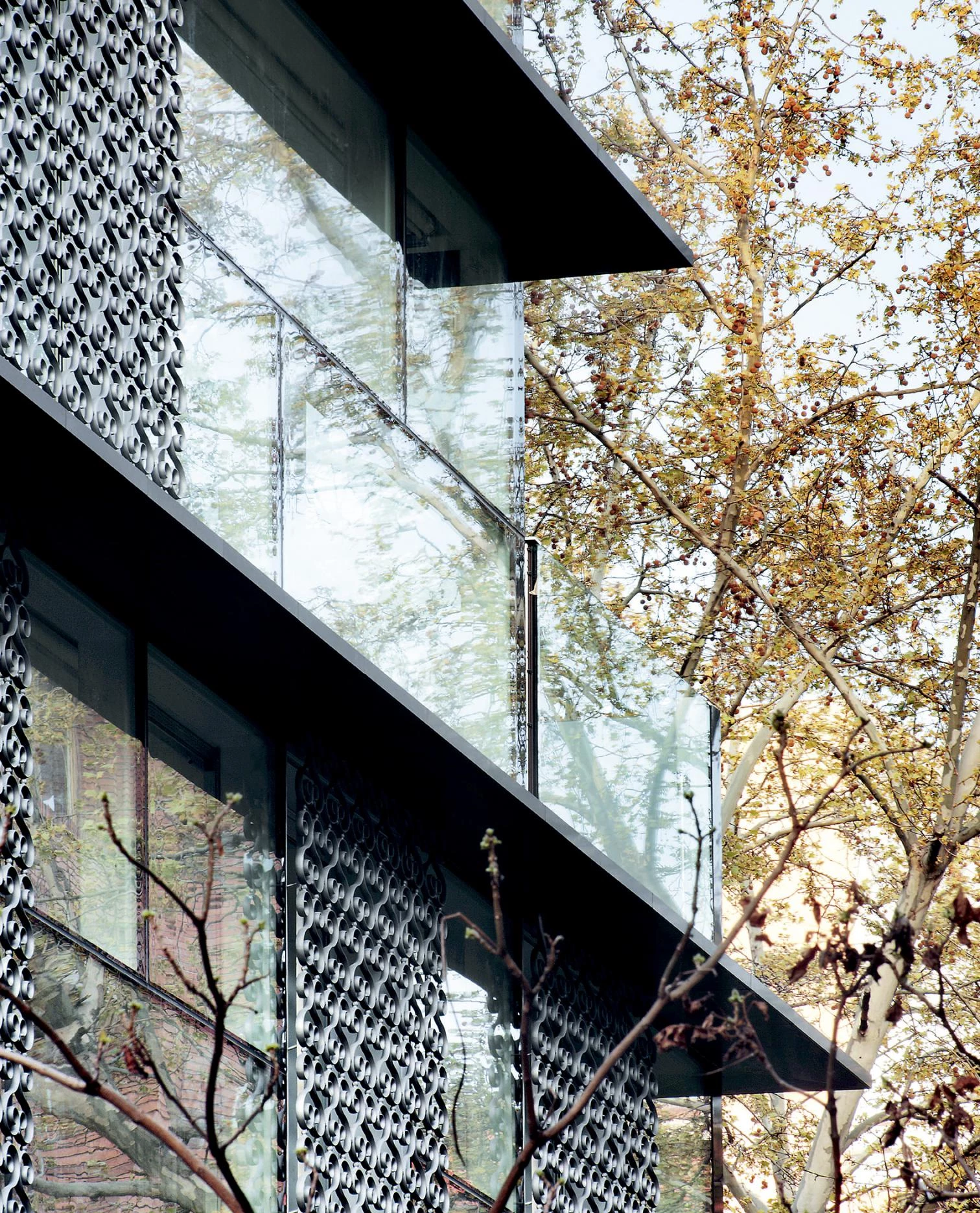 Pabellón residencial en la calle Orfila, Madrid