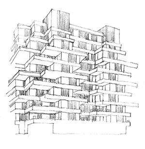 Conjunto residencial y comercial, Beirut