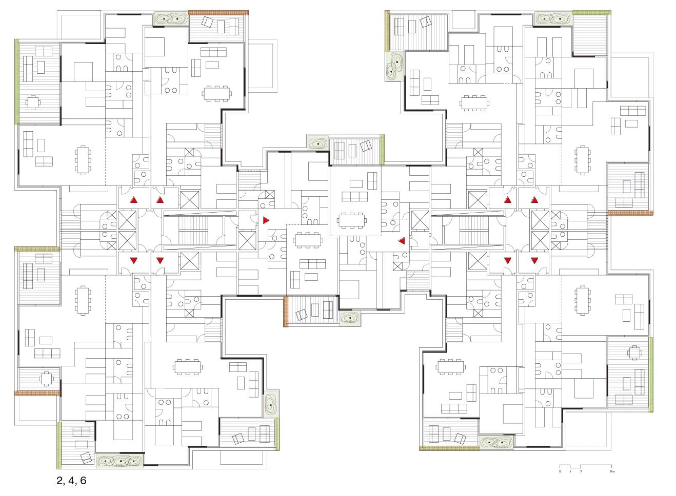 Conjunto residencial y comercial, Beirut