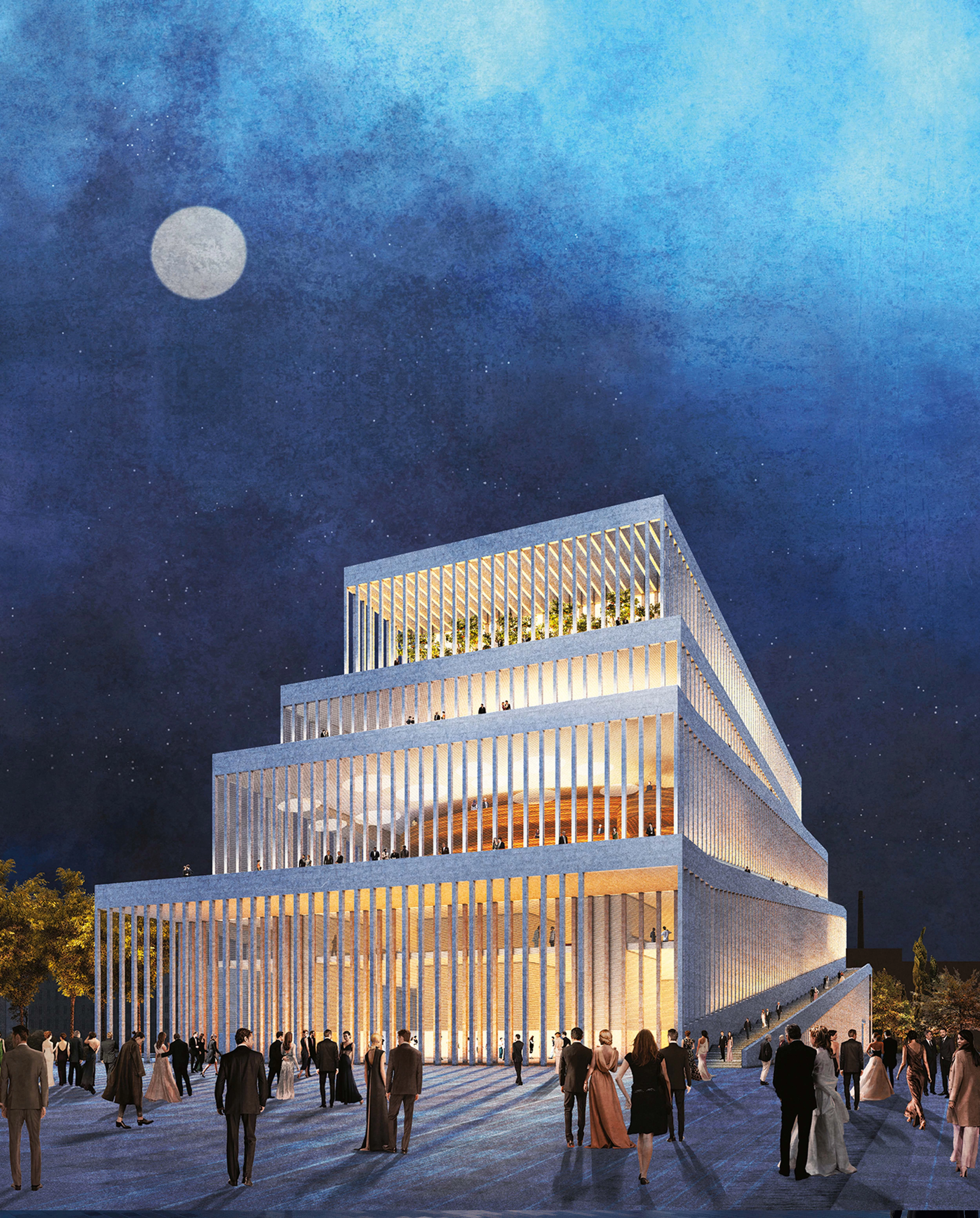 Concert Hall in Munich, David Chipperfield Architects - David