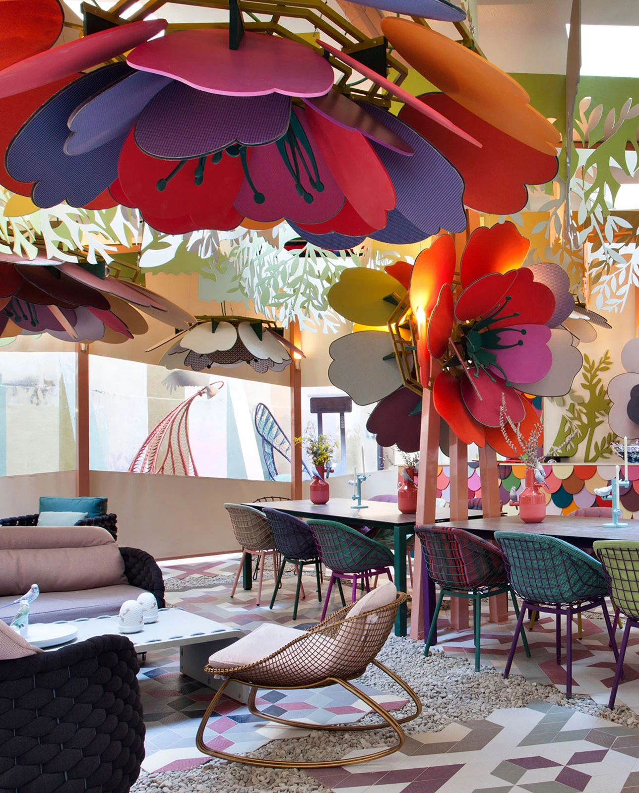 Sunbrella space at Casa Decor