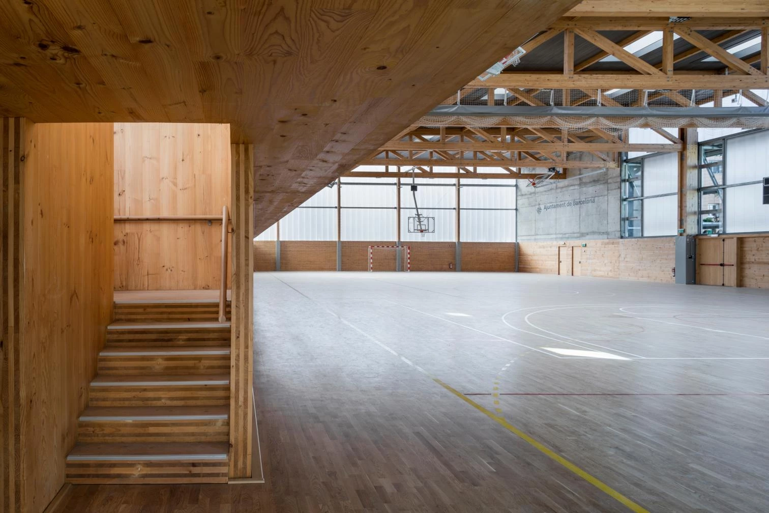 Polideportivo Turó de la Peira en Barcelona