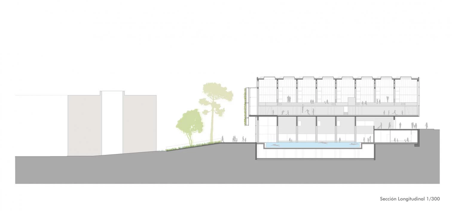 Polideportivo Turó de la Peira en Barcelona