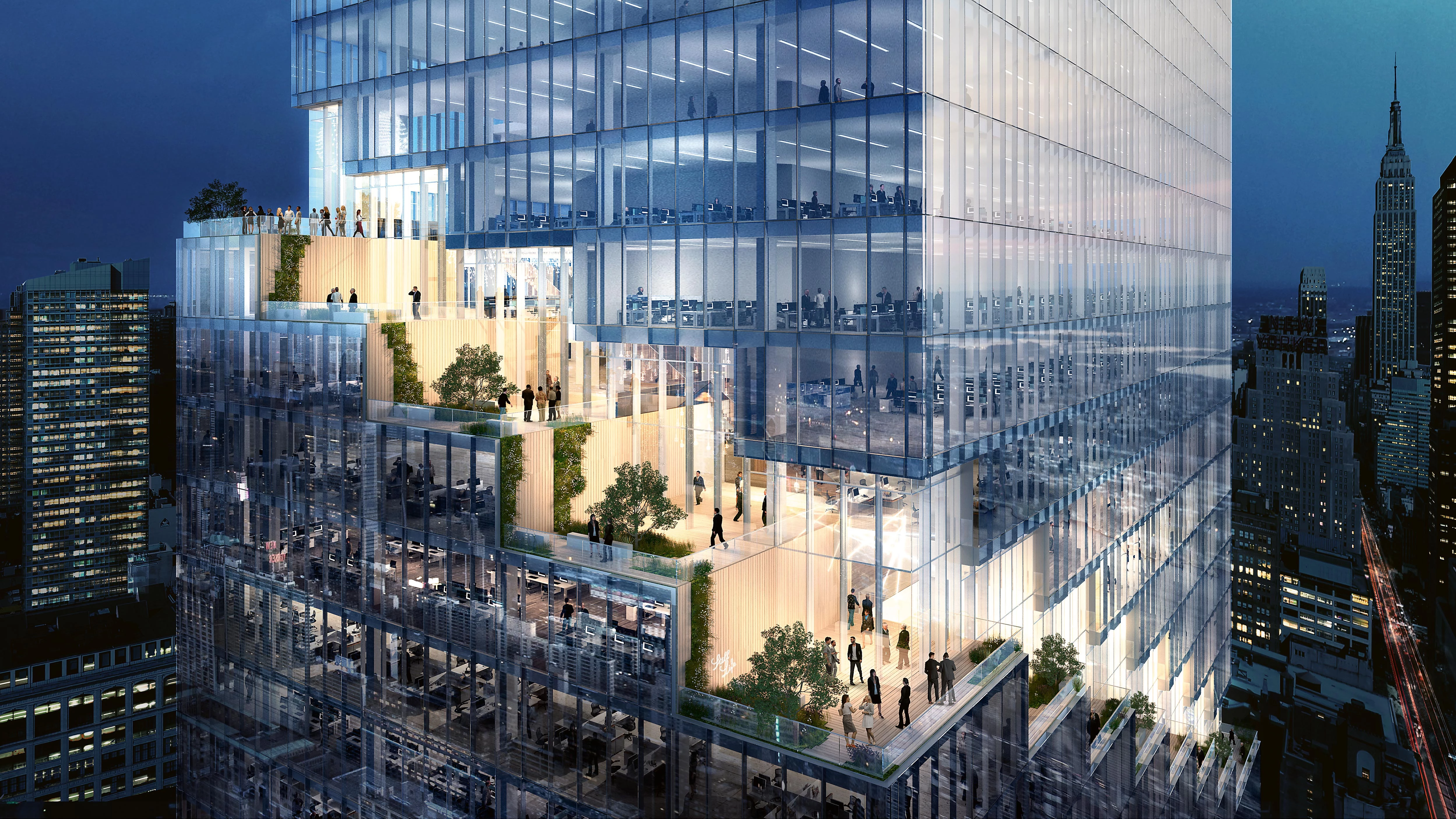 Galeria de BIG propõe torre espiral próximo ao High Line - 1