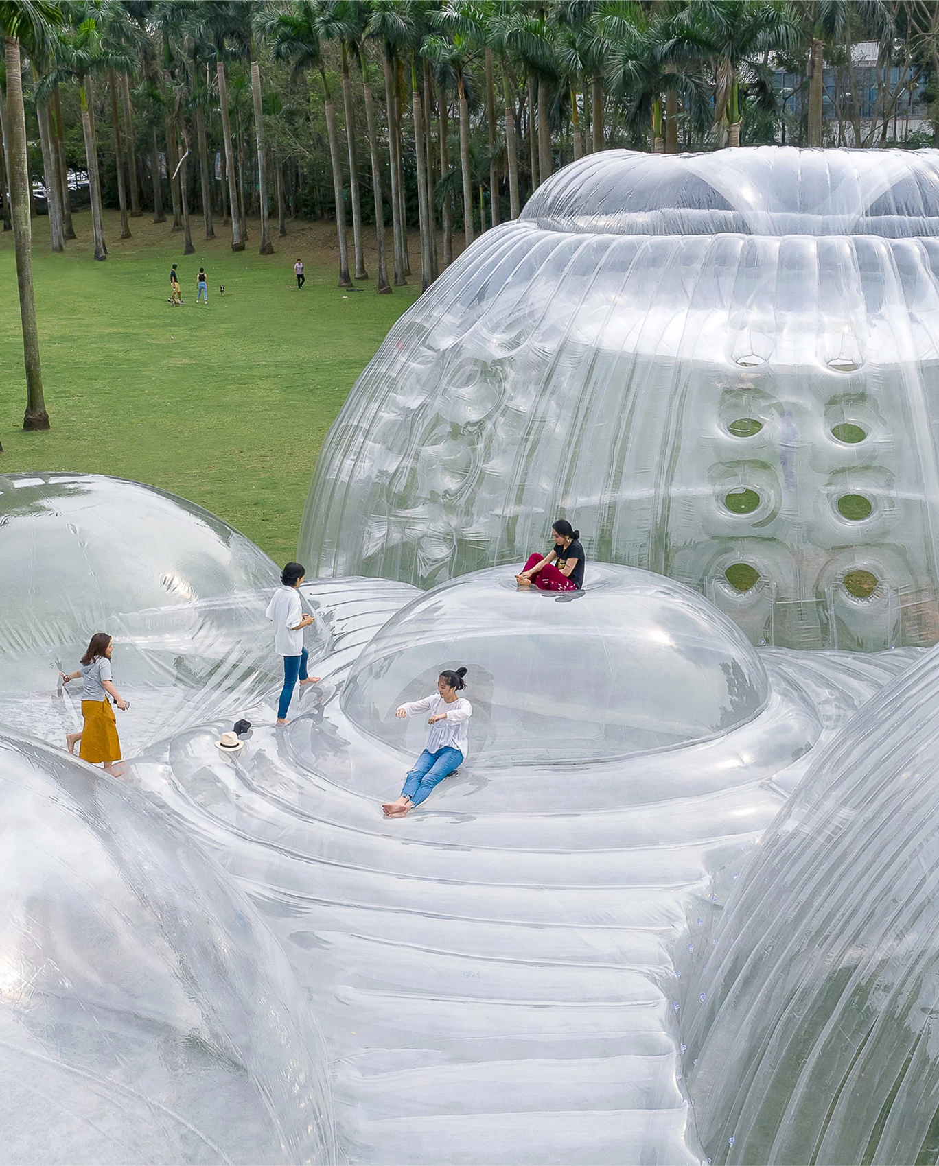 Air Mountain inflatable pavilion